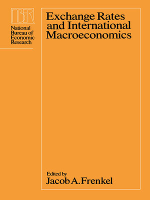 cover image of Exchange Rates and International Macroeconomics
